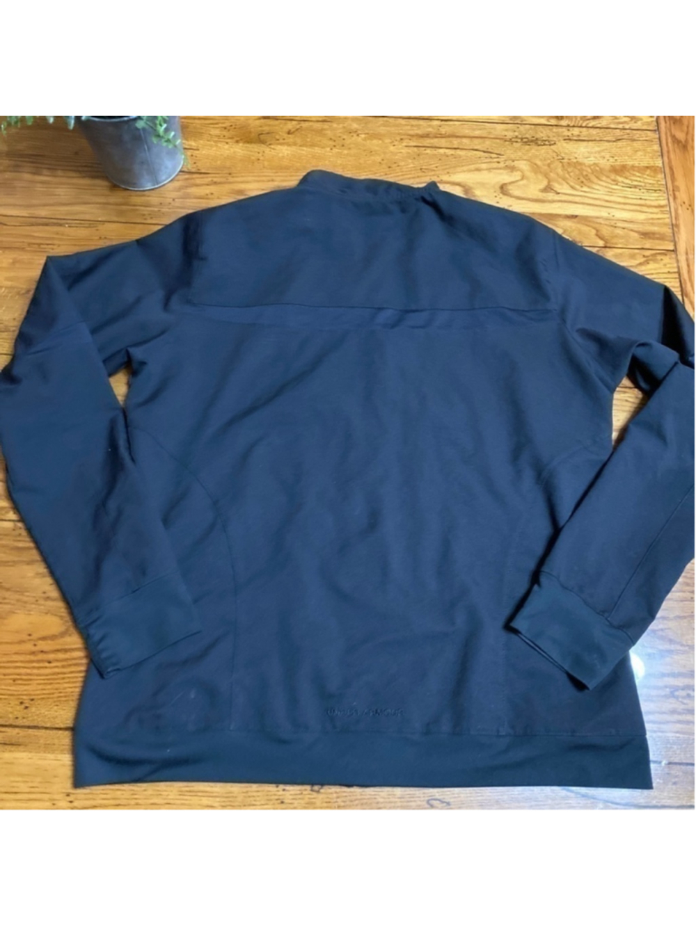under Armour Nylon Jacket Black Full Zip Size MD. - Picture 10 of 10